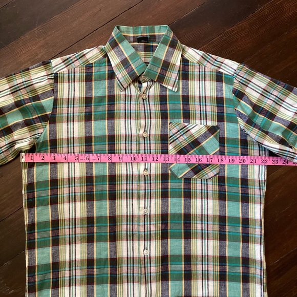 *VINTAGE* PRE-OWNED ESCORT brand BUTTON DOWN S/S SHIRT -  POSSIBLY 60’s - Picture 2 of 7